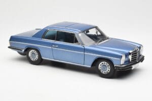 Mercedes 280C/8 W114 Coupe Mėlynas Metallic AUTOart 1:18 76187 Metalas - nuotrauka 6 iš 8