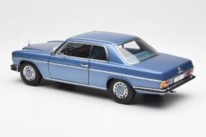 Mercedes 280C/8 W114 Coupe Mėlynas Metallic AUTOart 1:18 76187 Metalas - nuotrauka 7 iš 8