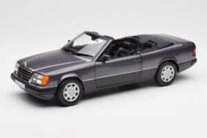 Mercedes 300 CE-24 W124 Kabrioletas Violetinis Metallic Norev 1:18 183567 Metalas