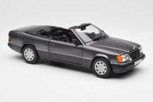 Mercedes 300 CE-24 W124 Kabrioletas Violetinis Metallic Norev 1:18 183567 Metalas - nuotrauka 8 iš 10
