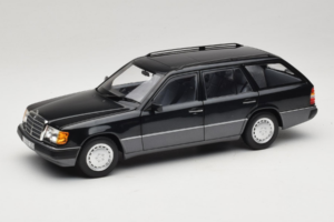 Mercedes 300 D W124 Universalas Juodas Norev 1:18 183960 Metalas