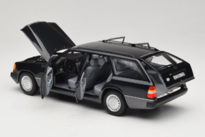 Mercedes 300 D W124 Universalas Juodas Norev 1:18 183960 Metalas - nuotrauka 5 iš 8