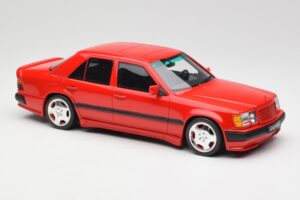 Mercedes 300E W124 6.0 AMG Signal Raudonas Otto 1:18 OT1104 Derva - nuotrauka 4 iš 6