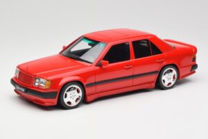 Mercedes 300E W124 6.0 AMG Signal Raudonas Otto 1:18 OT1104 Derva