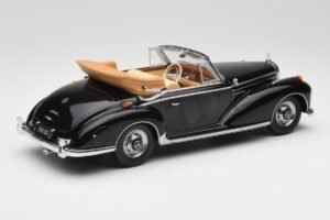 Mercedes 300 SC W188 Kabrioletas Juodas KK-Scale 1:18 KKDC180941 Metalas - nuotrauka 2 iš 6