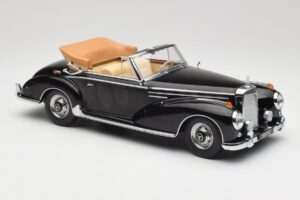 Mercedes 300 SC W188 Kabrioletas Juodas KK-Scale 1:18 KKDC180941 Metalas - nuotrauka 4 iš 6