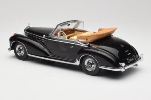 Mercedes 300 SC W188 Kabrioletas Juodas KK-Scale 1:18 KKDC180941 Metalas - nuotrauka 5 iš 6