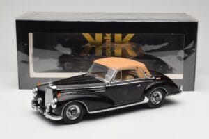 Mercedes 300 SC W188 Kabrioletas Softtop Juodas KK-Scale 1:18 KKDC180943 Metalas - nuotrauka 6 iš 6