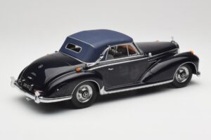 Mercedes 300 SC W188 Kabrioletas Softtop Tamsiai Mėlynas KK-Scale 1:18 KKDC180944 Metalas - nuotrauka 2 iš 6