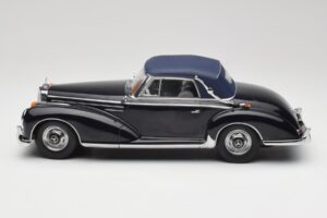 Mercedes 300 SC W188 Kabrioletas Softtop Tamsiai Mėlynas KK-Scale 1:18 KKDC180944 Metalas - nuotrauka 3 iš 6