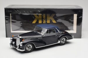 Mercedes 300 SC W188 Kabrioletas Softtop Tamsiai Mėlynas KK-Scale 1:18 KKDC180944 Metalas - nuotrauka 6 iš 6