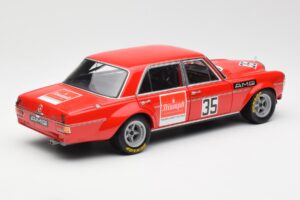 Mercedes 300 SEL 6.8 #35 H. Kelleners Hockenheim 1973 Minichamps 1:18 100713435 Metalas - nuotrauka 3 iš 8