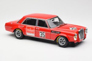 Mercedes 300 SEL 6.8 #35 H. Kelleners Hockenheim 1973 Minichamps 1:18 100713435 Metalas - nuotrauka 6 iš 8