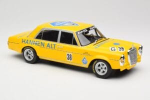 Mercedes 300 SEL 6.8 W109 #38 H. Heyer Season Finale Hockenheim 1971 Minichamps 1:18 155713438 Metalas - nuotrauka 4 iš 6