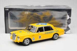 Mercedes 300 SEL 6.8 W109 #38 H. Heyer Season Finale Hockenheim 1971 Minichamps 1:18 155713438 Metalas - nuotrauka 6 iš 6