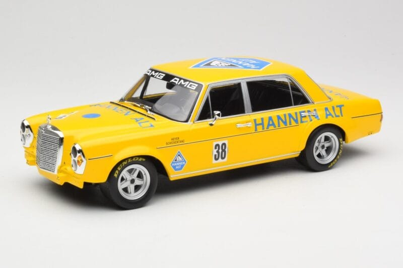 Mercedes 300 SEL 6.8 W109 #38 H. Heyer Season Finale Hockenheim 1971 Minichamps 1:18 155713438 Metalas