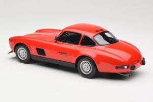 Mercedes 300 SL AMG Raudonas Otto 1:18 OT311 Derva - nuotrauka 5 iš 6