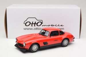 Mercedes 300 SL AMG Raudonas Otto 1:18 OT311 Derva - nuotrauka 6 iš 6