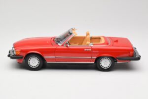 Mercedes 300 SL R107 Raudonas Norev 1:18 B66040623 Metalas - nuotrauka 4 iš 8