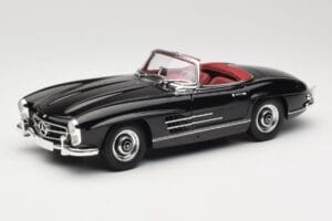 Mercedes 300 SL W198 Roadster Juodas Minichamps 1:18 180039036 Metalas