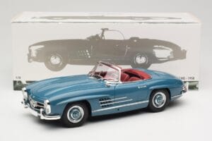 Mercedes 300 SL W198 Roadster Mėlynas Minichamps 1:18 180039035 Metalas - nuotrauka 8 iš 8