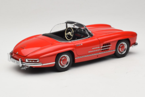 Mercedes 300 SL Roadster Raudonas Minichamps 1:18 180039031 Metalas - nuotrauka 3 iš 8