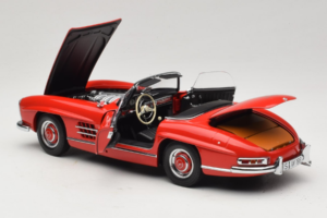 Mercedes 300 SL Roadster Raudonas Minichamps 1:18 180039031 Metalas - nuotrauka 5 iš 8