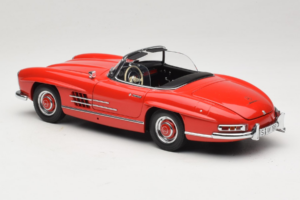 Mercedes 300 SL Roadster Raudonas Minichamps 1:18 180039031 Metalas - nuotrauka 7 iš 8