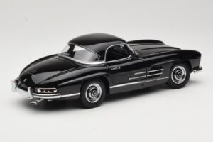 Mercedes 300 SL W198 Roadster With Hardtop Juodas Minichamps 1:18 180039040 Metalas - nuotrauka 3 iš 8