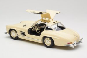 Mercedes 300 SL W198 Kreminė Minichamps 1:18 110037212 Metalas - nuotrauka 5 iš 8