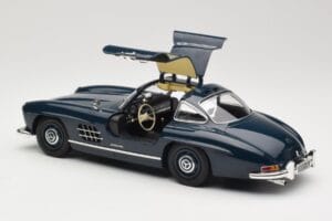 Mercedes 300 SL W198 Gullwing Tamsiai Mėlynas Minichamps 1:18 110037216 Metalas - nuotrauka 5 iš 8