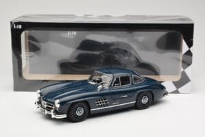 Mercedes 300 SL W198 Gullwing Tamsiai Mėlynas Minichamps 1:18 110037216 Metalas - nuotrauka 8 iš 8