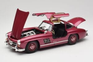 Mercedes 300 SL W198 Ugninė Raudona Minichamps 1:18 180039008 Metalas - nuotrauka 2 iš 8