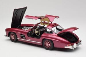 Mercedes 300 SL W198 Ugninė Raudona Minichamps 1:18 180039008 Metalas - nuotrauka 5 iš 8