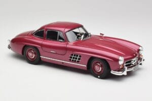 Mercedes 300 SL W198 Ugninė Raudona Minichamps 1:18 180039008 Metalas - nuotrauka 6 iš 8