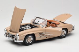 Mercedes 300 SL W198 Roadster Šviesiai Rudas Minichamps 1:18 180039032 Metalas - nuotrauka 2 iš 8