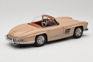 Mercedes 300 SL W198 Roadster Šviesiai Rudas Minichamps 1:18 180039032 Metalas - nuotrauka 3 iš 8