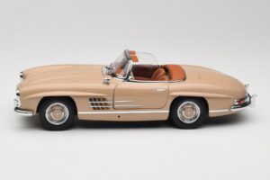 Mercedes 300 SL W198 Roadster Šviesiai Rudas Minichamps 1:18 180039032 Metalas - nuotrauka 4 iš 8