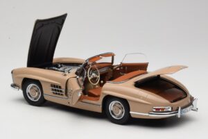 Mercedes 300 SL W198 Roadster Šviesiai Rudas Minichamps 1:18 180039032 Metalas - nuotrauka 5 iš 8
