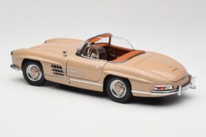 Mercedes 300 SL W198 Roadster Šviesiai Rudas Minichamps 1:18 180039032 Metalas - nuotrauka 7 iš 8