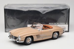 Mercedes 300 SL W198 Roadster Šviesiai Rudas Minichamps 1:18 180039032 Metalas - nuotrauka 8 iš 8