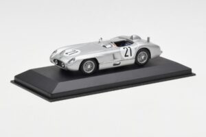 Mercedes 300 SLR #21 K. Kling / A. Simon 24 Hours of Le Mans 1955 Minichamps 1:43 432553021 Metalas - nuotrauka 2 iš 4