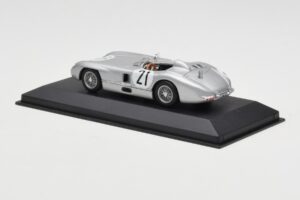 Mercedes 300 SLR #21 K. Kling / A. Simon 24 Hours of Le Mans 1955 Minichamps 1:43 432553021 Metalas - nuotrauka 3 iš 4