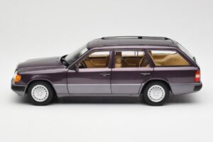 Mercedes 300D S124 T-Model Bornit Dilerio Leidimas Norev 1:18 B66040701 Metalas - nuotrauka 4 iš 8