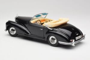 Mercedes 300SC W188 Obsidian Juodas Maisto 1:18 806B Metalas - nuotrauka 7 iš 8
