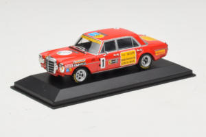Mercedes 300 SEL 6.8 AMG #35 H. Heyer / C. Schickentanz 24 Hours of Spa 1971 Minichamps 1:43 MB007 Metalas - nuotrauka 2 iš 4