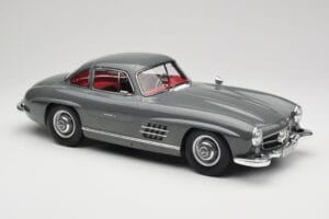 Mercedes 300SL W198 Gullwing Graphite Grey Norev 1:12 123852 Metalas - nuotrauka 4 iš 6