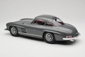 Mercedes 300SL W198 Gullwing Graphite Grey Norev 1:12 123852 Metalas - nuotrauka 5 iš 6