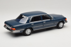 Mercedes 350 SEL W116 Hansa Blue Norev 1:18 183976 Metalas - nuotrauka 3 iš 8