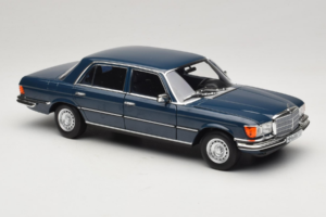 Mercedes 350 SEL W116 Hansa Blue Norev 1:18 183976 Metalas - nuotrauka 6 iš 8